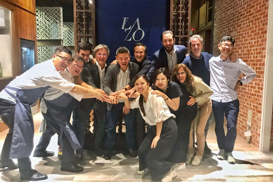 Olitalia in Taiwan with chef Luigi Taglienti from the Michelin star restaurant Lume 3